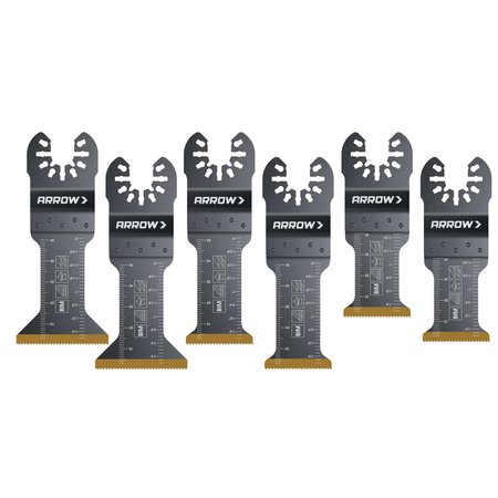 ARROW FASTENER Titanium Metal/Wood Variety Pack, 6PC OSC201VP-6